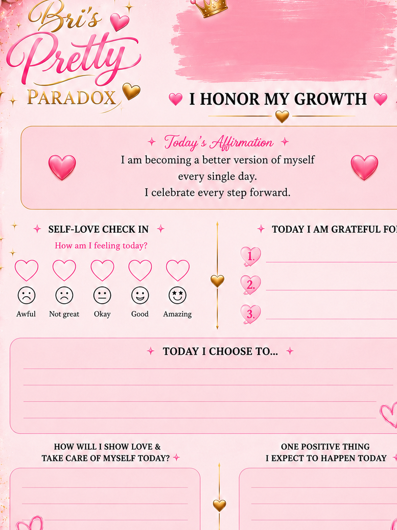 Bri’s Self Love 30 Day Journal (Digital)